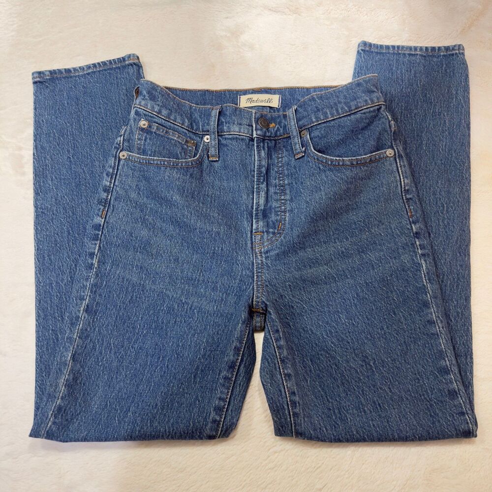 Madewell The Perfect Vintage Jean Size 25 Medium Wash | Classic Straight Denim